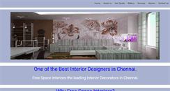 Desktop Screenshot of freespaceinteriors.com